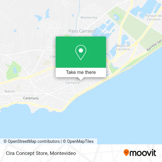 Cira Concept Store map
