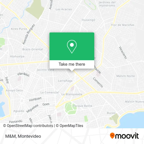 M&M map