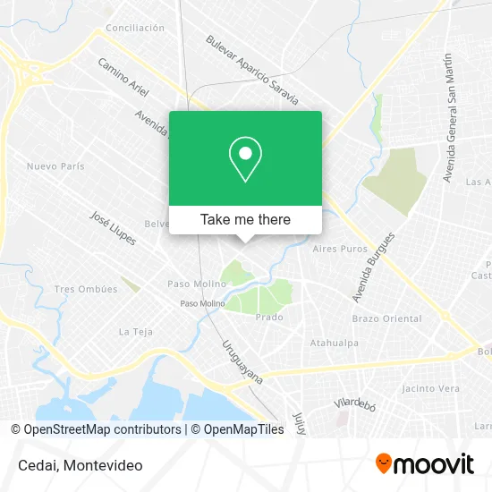 Cedai map