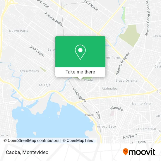 Caoba map