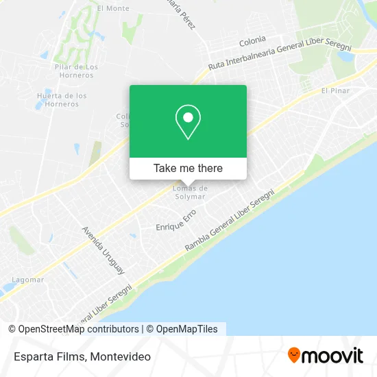 Esparta Films map