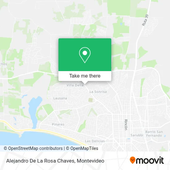 Alejandro De La Rosa Chaves map