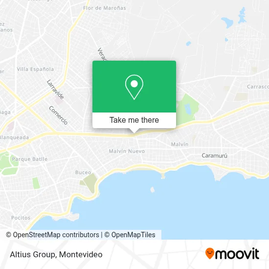 Altius Group map