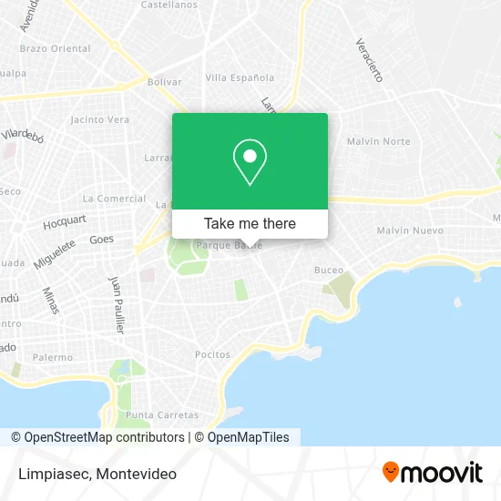 Limpiasec map