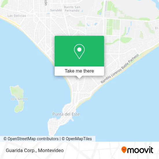 Guarida Corp. map