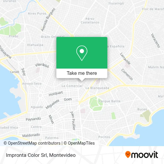 Impronta Color Srl map