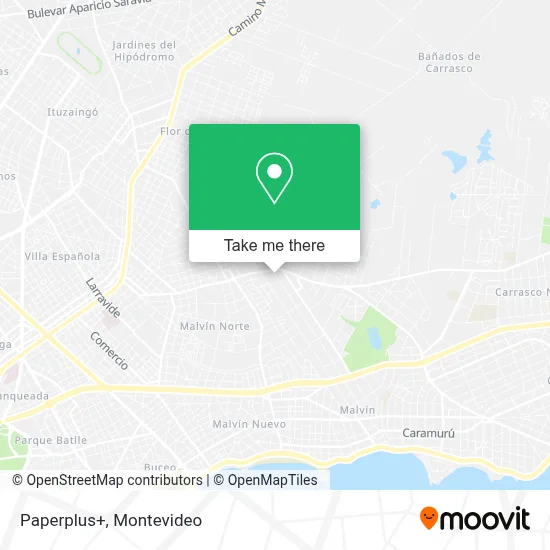 Paperplus+ map
