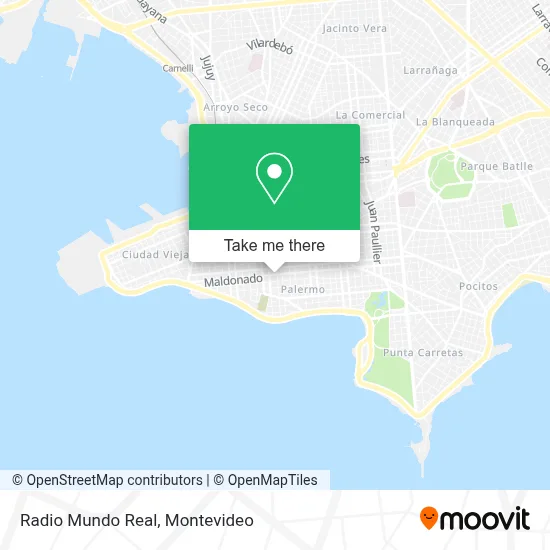 Radio Mundo Real map