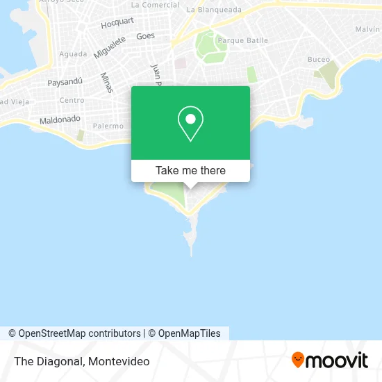La Diagonal map