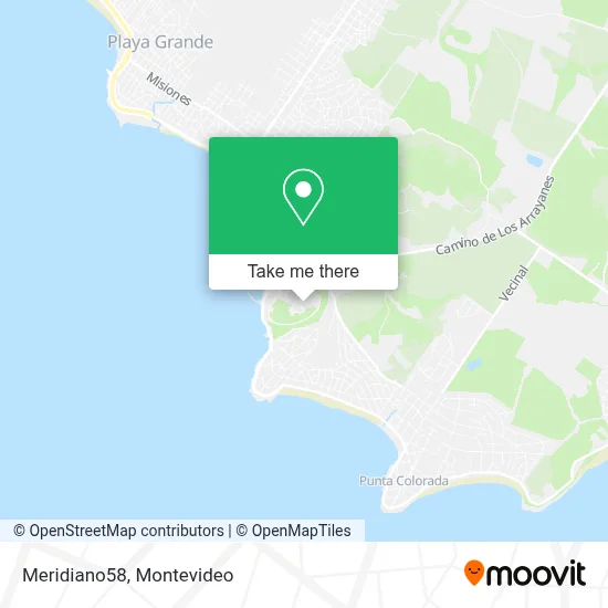 Meridiano58 map