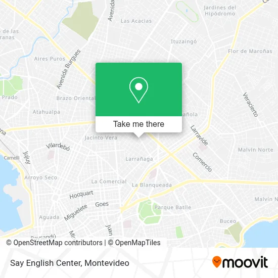 Say English Center map