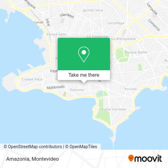 Amazonia map