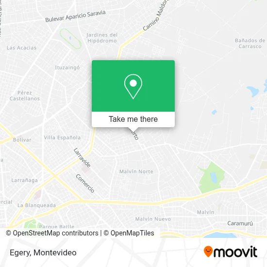 Egery map