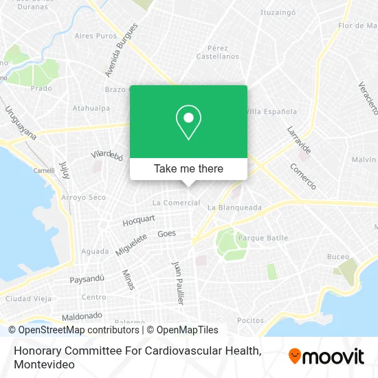Honorary Committee For Cardiovascular Health map