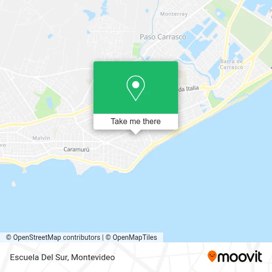 Escuela Del Sur map