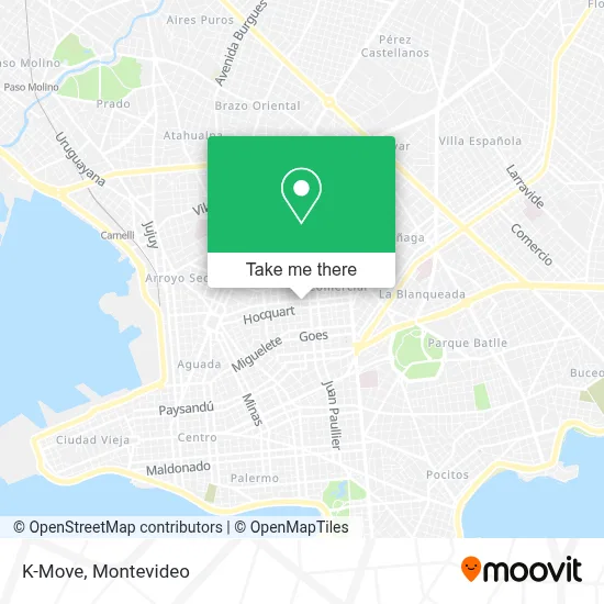 K-Move map