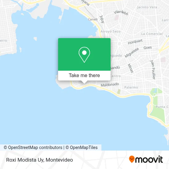 Roxi Modista Uy map