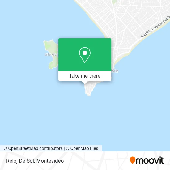 Reloj De Sol map