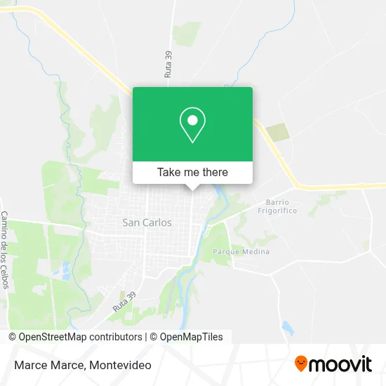 Marce Marce map
