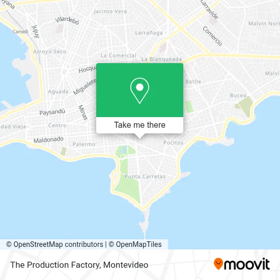 The Production Factory map