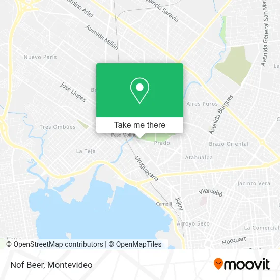 Nof Beer map