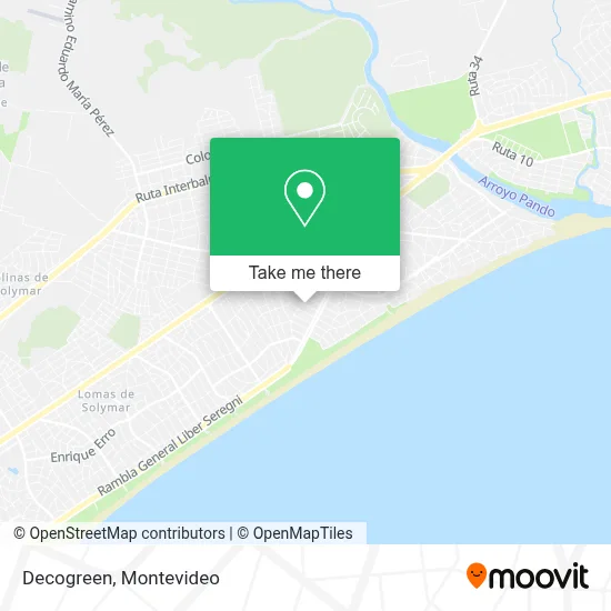 Decogreen map