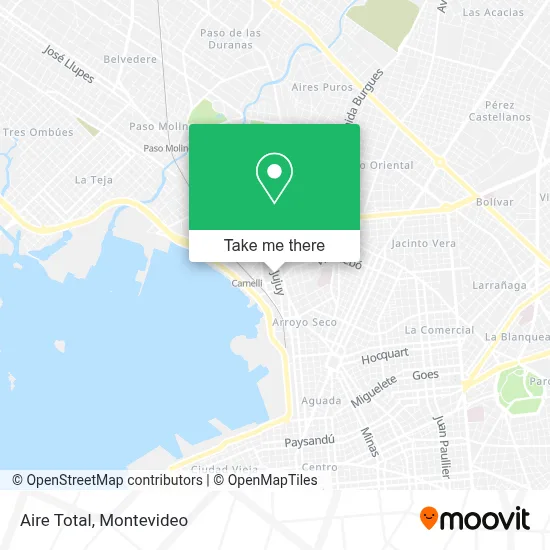 Aire Total map