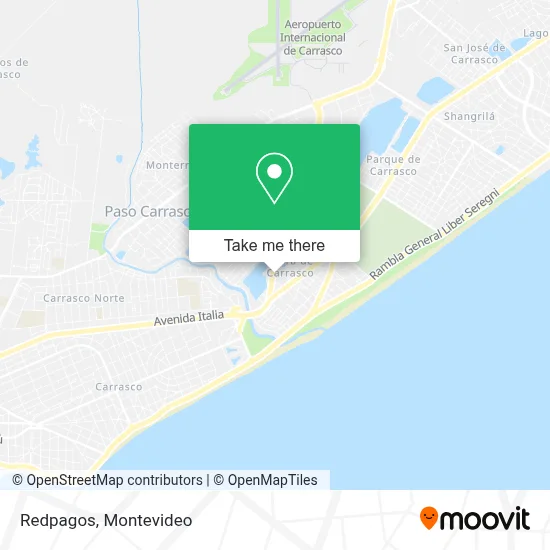 Redpagos map