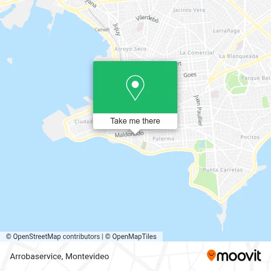 Arrobaservice map