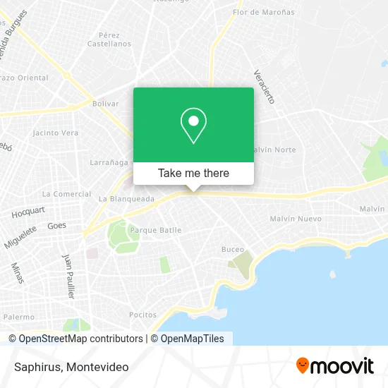 Saphirus map