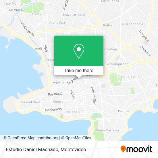 Estudio Daniel Machado map