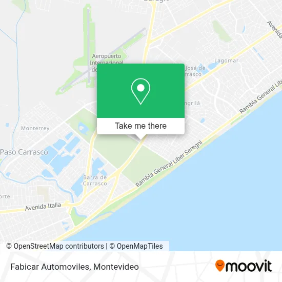 Fabicar Automoviles map