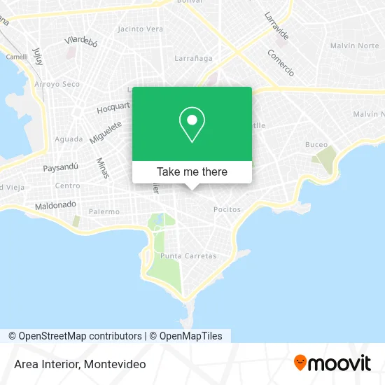 Area Interior map