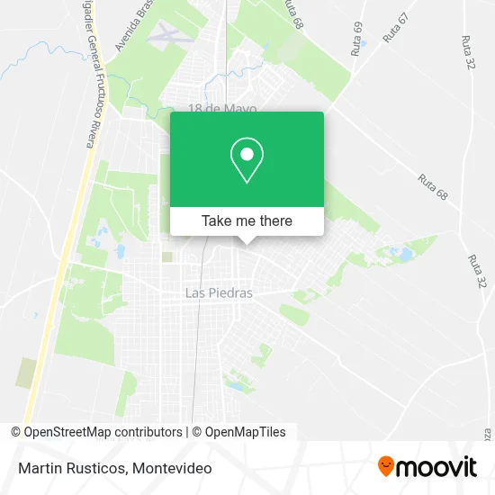 Martin Rusticos map