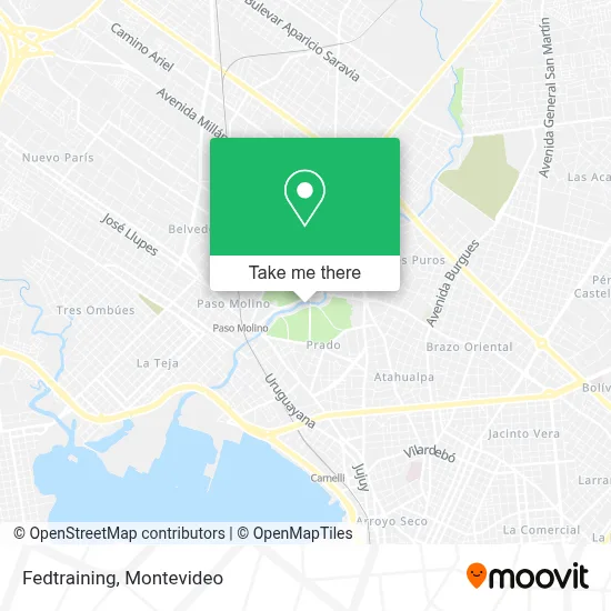Fedtraining map