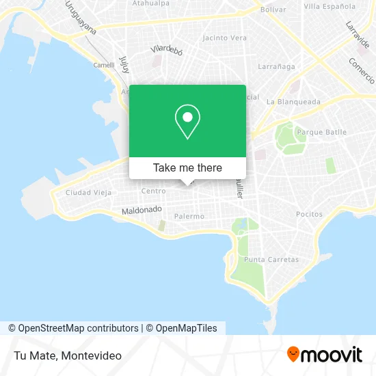 Tu Mate map