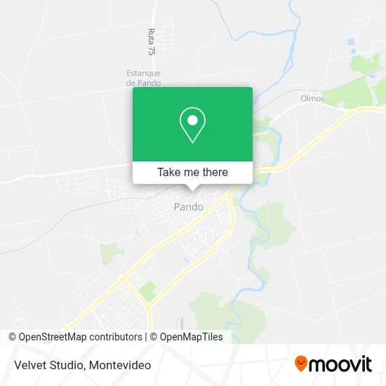 Velvet Studio map