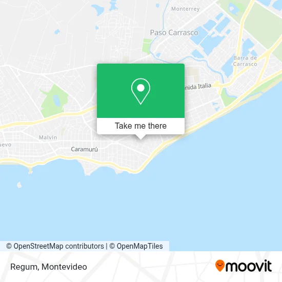 Regum map