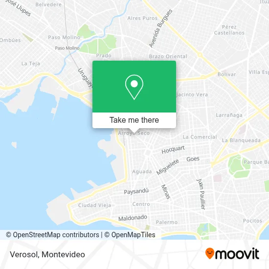 Verosol map