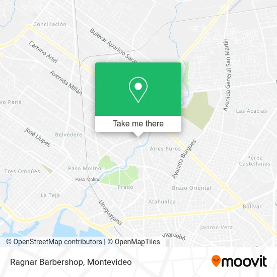 Ragnar Barbershop map