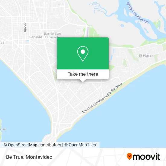 Be True map