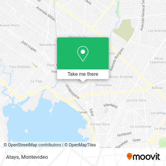 Atays map