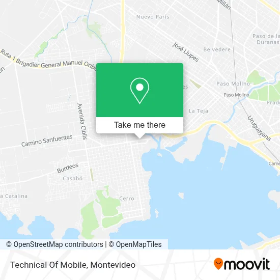 Technical Of Mobile map