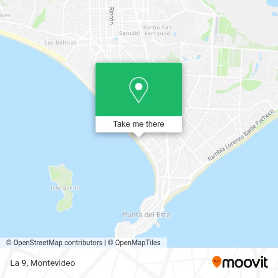 La 9 map