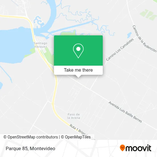 Parque 85 map