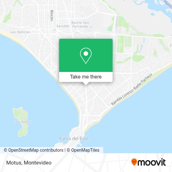 Motus map