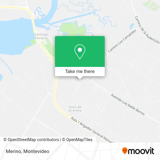 Merino map
