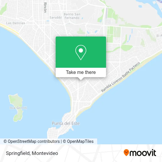 Springfield map