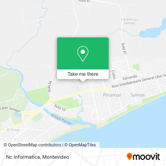 Nc Informatica map