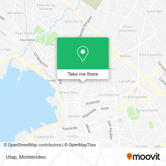 Utap map